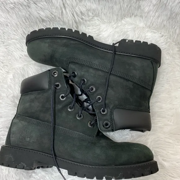 Black Timberland Boots Boys Primaloft