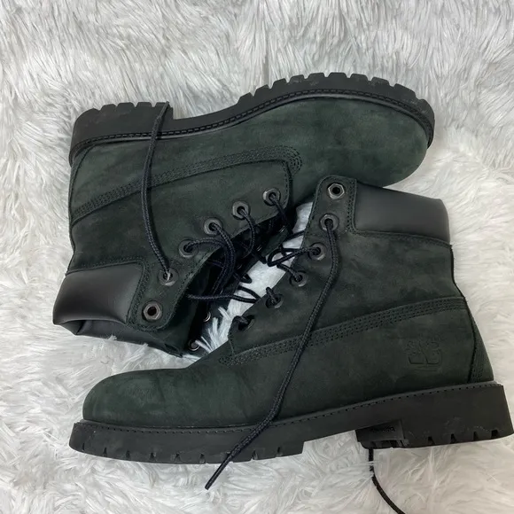 Black Timberland Boots Boys Primaloft