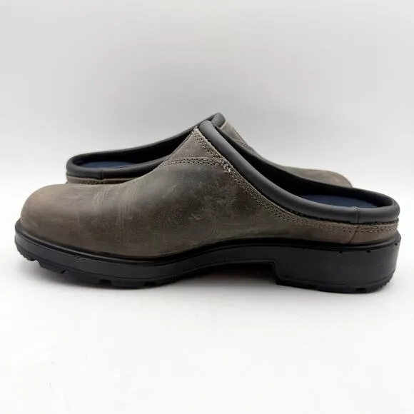 Blundstone Womens 2422 Clog Shoes AUS 7.5 US 10.5 Brown Leather Slip On NIB