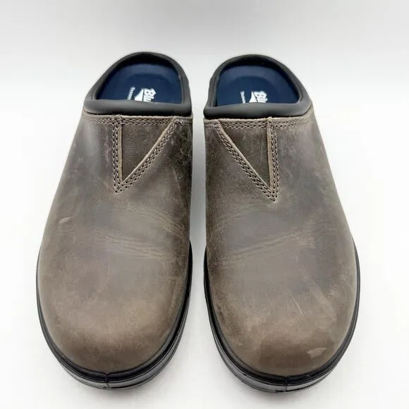 Blundstone Womens 2422 Clog Shoes AUS 7.5 US 10.5 Brown Leather Slip On NIB