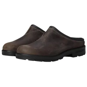 Blundstone Womens 2422 Clog Shoes AUS 7.5 US 10.5 Brown Leather Slip On NIB