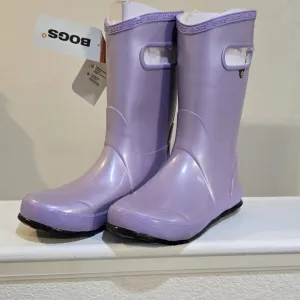 Bogs Girls Metallic Lavender Plush Lined Boots Brand New In BoxSize: Kids 4