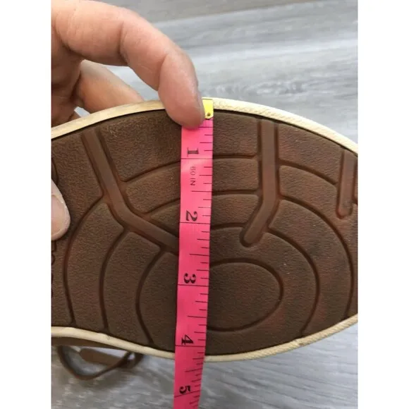 Born Ashram II BM0007406 Sneaker Men 11.5M Brown Leather Round Toe Low Top Shoes