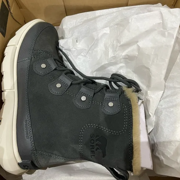 Brand New Sorel Girl's Whitney II Joan Lace WP Winter Boots Waterproof US 12