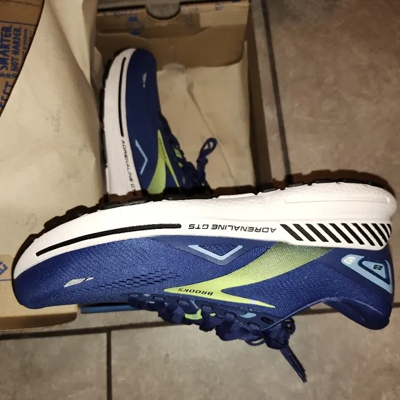 Brooks Adrenaline GTS 23 Men’s Running Shoes Blue/Nightlife/Black Select Size!!!