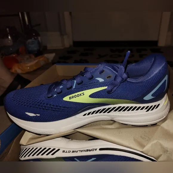 Brooks Adrenaline GTS 23 Men’s Running Shoes Blue/Nightlife/Black Select Size!!!