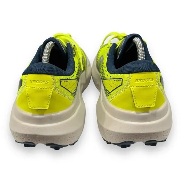 Brooks Caldera 6 Hi-Viz Yellow/Blue Trail Running Shoes Size 10D (1103791D756)
