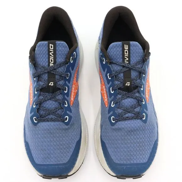 Brooks Divide 4 Mens Size 9 US‎  Blue Orange Trail Hiking Running Shoes Sneakers