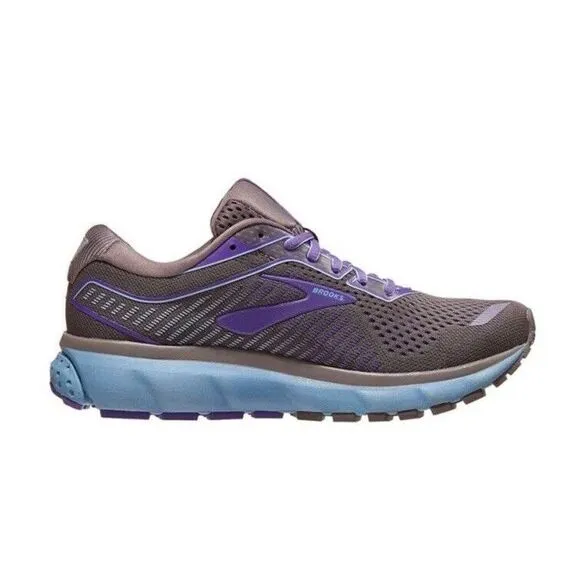 Brooks Ghost 12 Running Shoes Purple 1203051B097 2019 Low Top Lace Up Women's 7