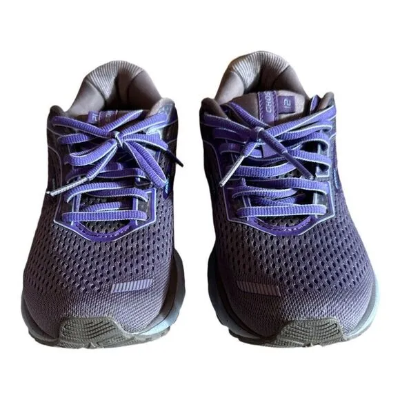 Brooks Ghost 12 Running Shoes Purple 1203051B097 2019 Low Top Lace Up Women's 7