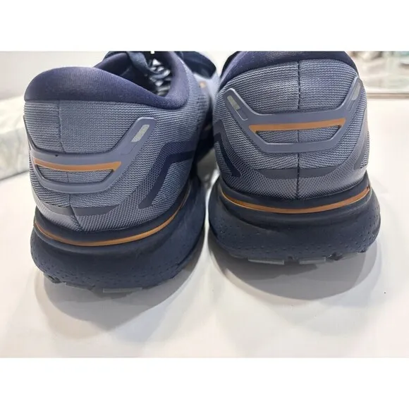Brooks Ghost 15 1103931D025 Mens Blue Low Top Lace Up Running Shoes Size 12.5 D