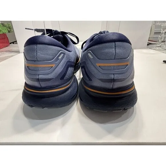 Brooks Ghost 15 1103931D025 Mens Blue Low Top Lace Up Running Shoes Size 12.5 D