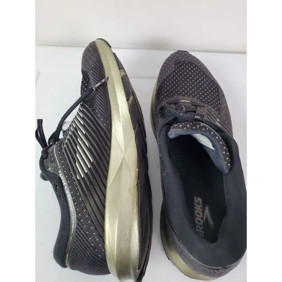 Brooks Mens‎ Levitate 1102691D004 Black Running Shoes Sneakers Lace Up 12.5