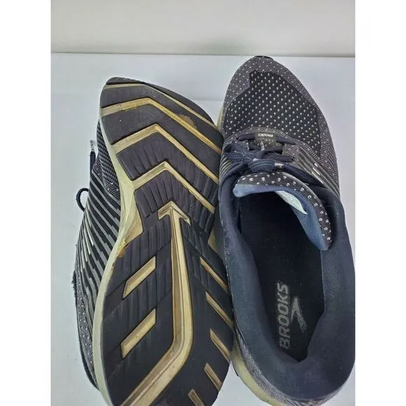 Brooks Mens‎ Levitate 1102691D004 Black Running Shoes Sneakers Lace Up 12.5