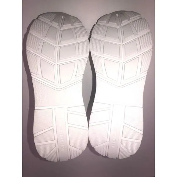 BURBERRY REGIS SUEDE  NEOPRENE HIGH TOP SNEAKERS BLACK/WHITE‎ SHOES 39 9