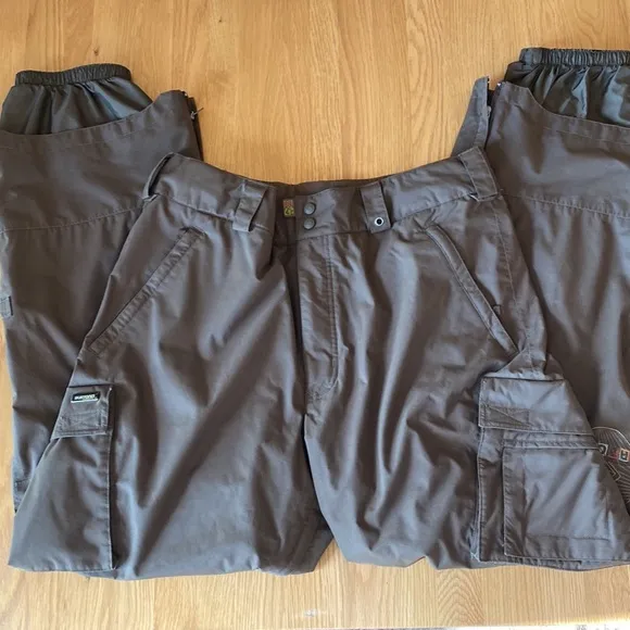 Burton Cargo Snowboarding Ski Pants Brown XL