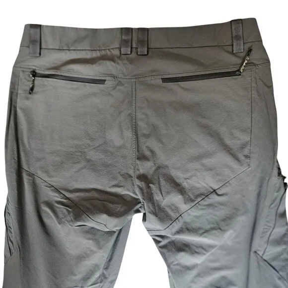 Canis Alpine Light Pant Men SZ 38 Green Hunting Cargo Hiking Performance Utility