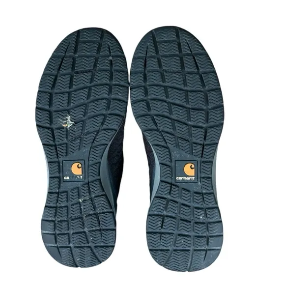 Carhartt Men's FORCE Black Slip Resistant Athletic Soft Toe Shoes Size 8.5