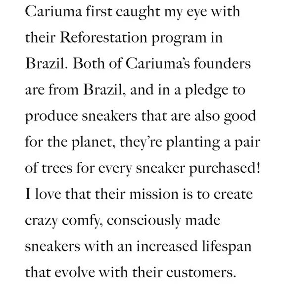 CARIUMA SNEAKERS MIGTH BE MY FAVORITE SHOES OF ALL TIME.SIZE