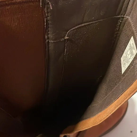Chaco Mara Waterproof Boots Riding Leather Brown Tall