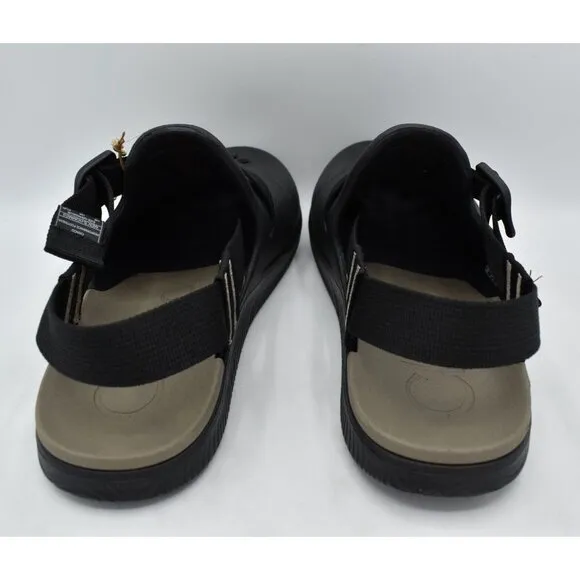 Chaco Mens Size 9 Chillos Black Clogs Shoes