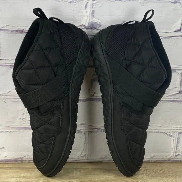 Chaco Ramble Puff Black Ankle Boots Men's Size 10.5 Slip On Water Resistant Snow