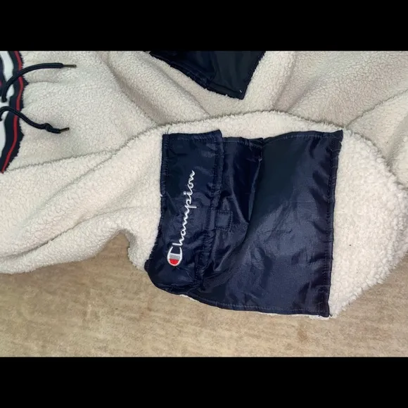 Champion fuzzy Sweatpants.
