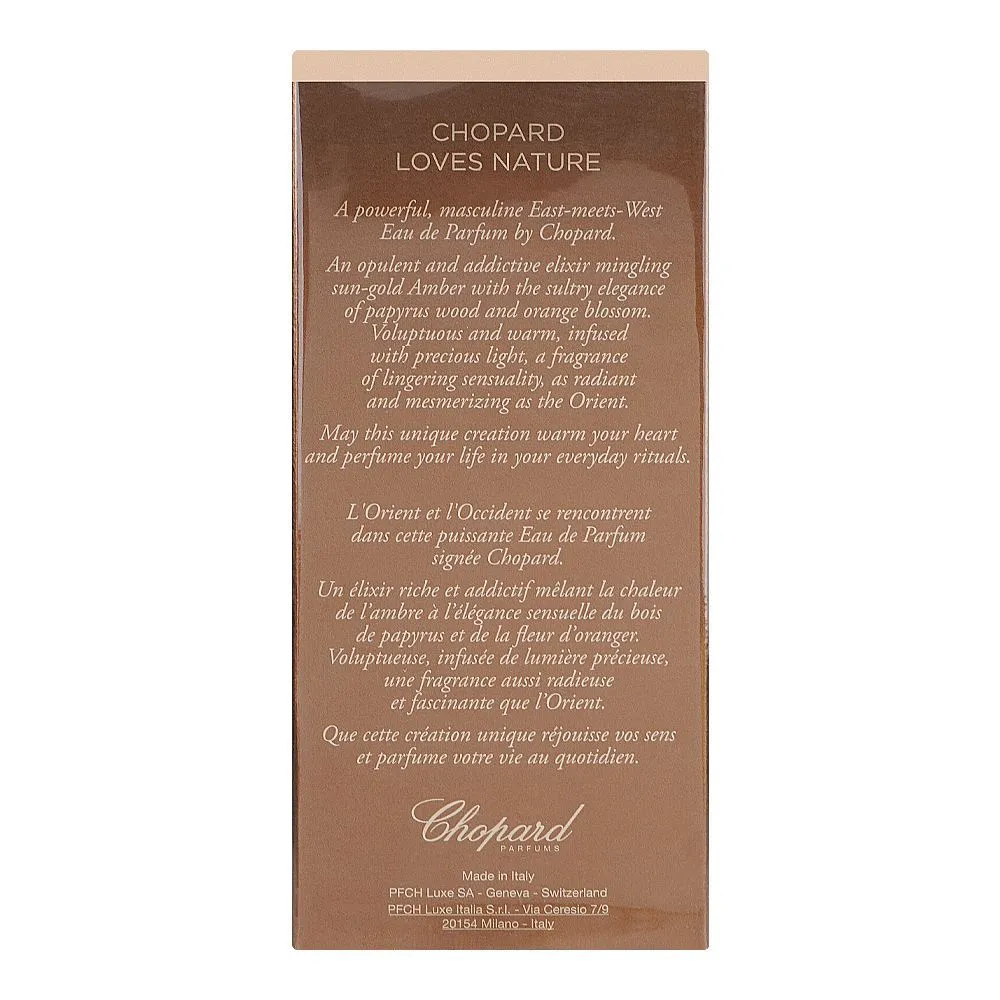 Chopard Amber Malaki, Eau de Parfum, 80ml | Italy | Fragrance For Men & Women