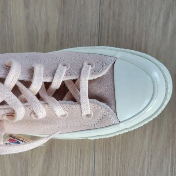 ⭐Chuck 70 High Top Suede Pebble Pink Peach Sneakers Size 6 Mens Shoes A07901C