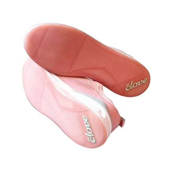 CLOVE Unisex Classic Slip-On Fluid-Resistant Sneakers Pink Size W12.5/M11 NWOB
