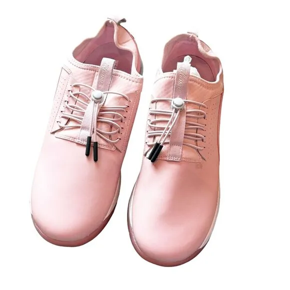 CLOVE Unisex Classic Slip-On Fluid-Resistant Sneakers Pink Size W12.5/M11 NWOB
