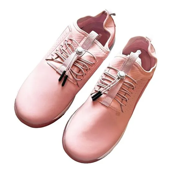 CLOVE Unisex Classic Slip-On Fluid-Resistant Sneakers Pink Size W12.5/M11 NWOB