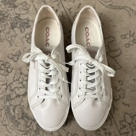 COACH Citysole Platform Leather Sneaker