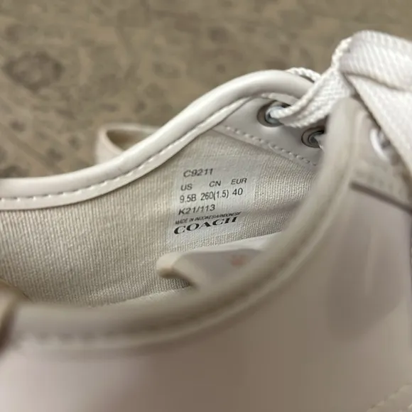 COACH Citysole Platform Leather Sneaker