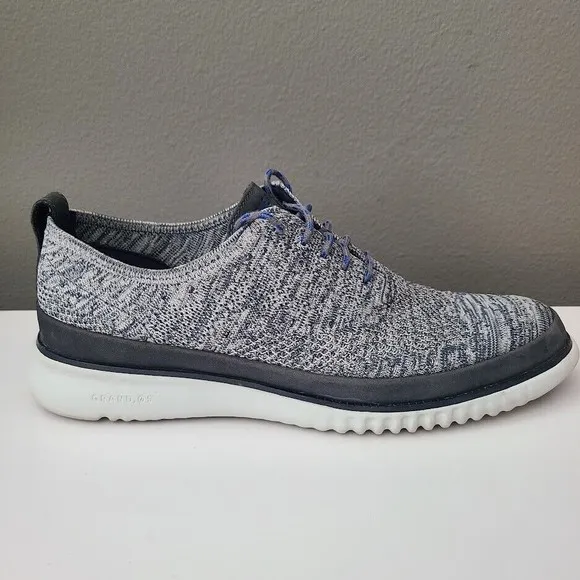 COLE HAAN 2.Zerogrand Stitchlite Ox Water Resistant Sneaker Shoes Grey Men's 11