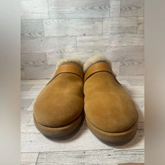 Cole Haan  tan Waterproof Slip on fleece lined shoes size 10