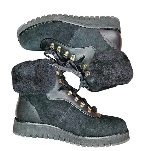 Cole Haan Zerogrand Explorer Upstate Hiker Water Proof Black Size 8B