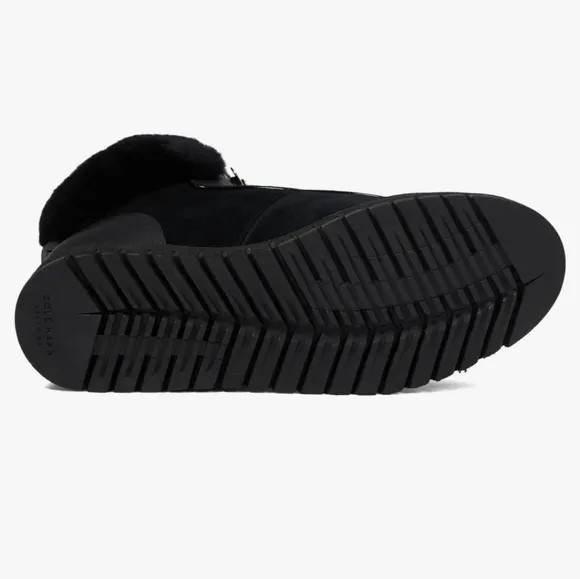 Cole Haan Zerogrand Explorer Upstate Hiker Water Proof Black Size 8B