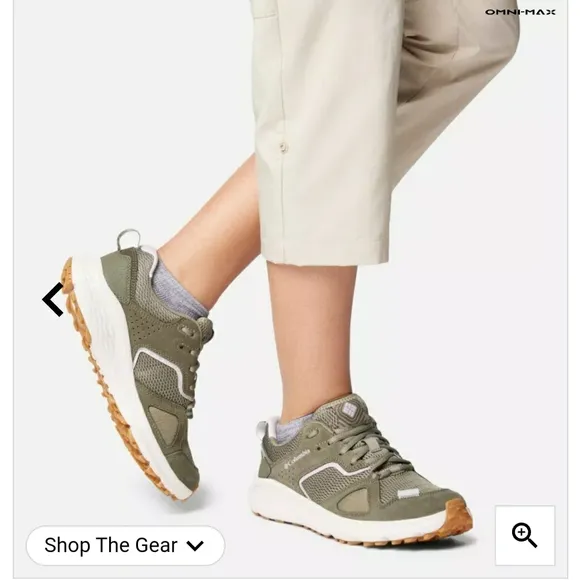 Columbia Green Trail Running Shoes