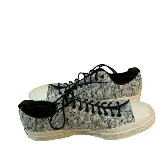 Converse All Star Chuck 70 Wool Boucle Shoes Women's 7 Low Lace Up Sneakers NEW