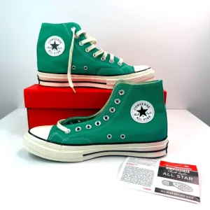 Converse Chuck 70 Hi Vintage Canvas Midnight Clover Sneakers 168508C NWT