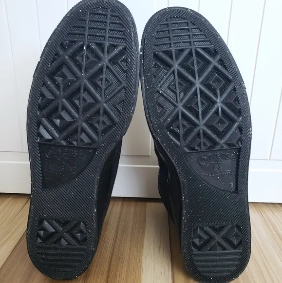 Converse Chuck 70 Renew Remix Knit High Top Black Canvas Shoes Women 9
