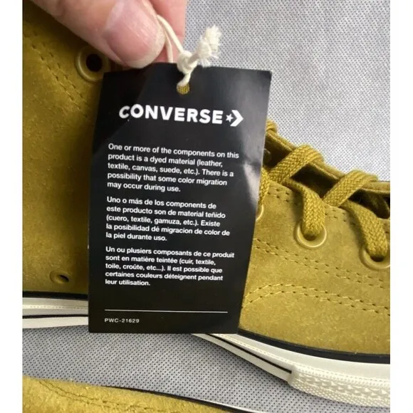 Converse Chuck 70 Suede Sneakers Men's US 12 High Top Shoes Hidden Trail A05598C