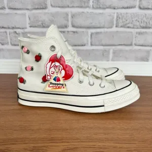 ⭐Converse Chuck 70 Valentine's Day High-Top Size 6 Men's Shoes White/Red A10637C