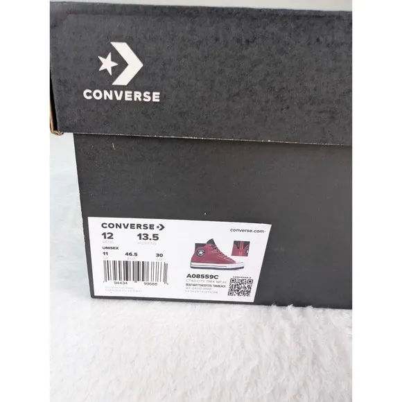 Converse Chuck Taylor All Star City Trek Waterproof Boots M12 W13.5 Brown NIB