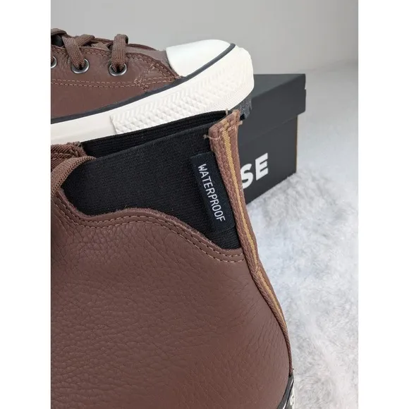 Converse Chuck Taylor All Star City Trek Waterproof Boots M12 W13.5 Brown NIB