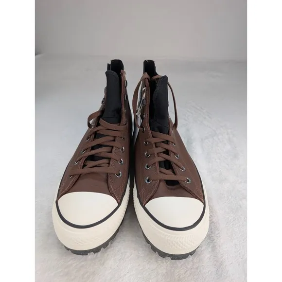 Converse Chuck Taylor All Star City Trek Waterproof Boots M12 W13.5 Brown NIB