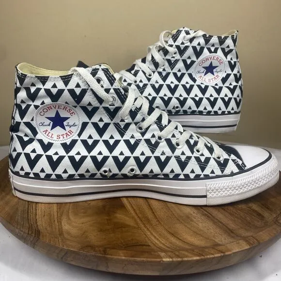 Converse Chuck Taylor All Star Mens Black And White Art Size 13 High Top Shoes