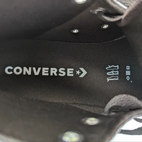 Converse Chuck Taylor All Star Tumbled Hi Velvet Brown Leather shoes Men's 10