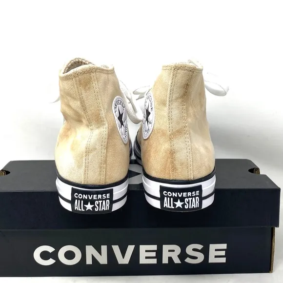 Converse Chuck Taylor High Top Shoes For Men White Oat Canvas Sneakers A04960F